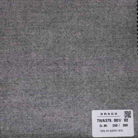 7WA379.001/02 Drago - Vải Suit - Xám trơn